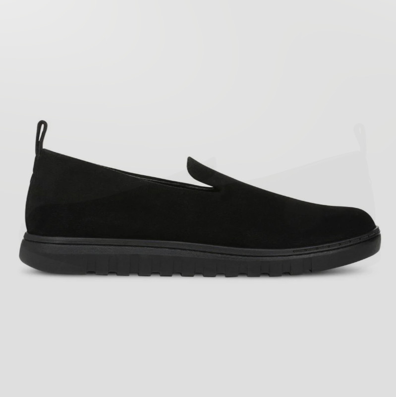 VIONIC Uptown Willa Slip On Sneaker – Black Suede NEW