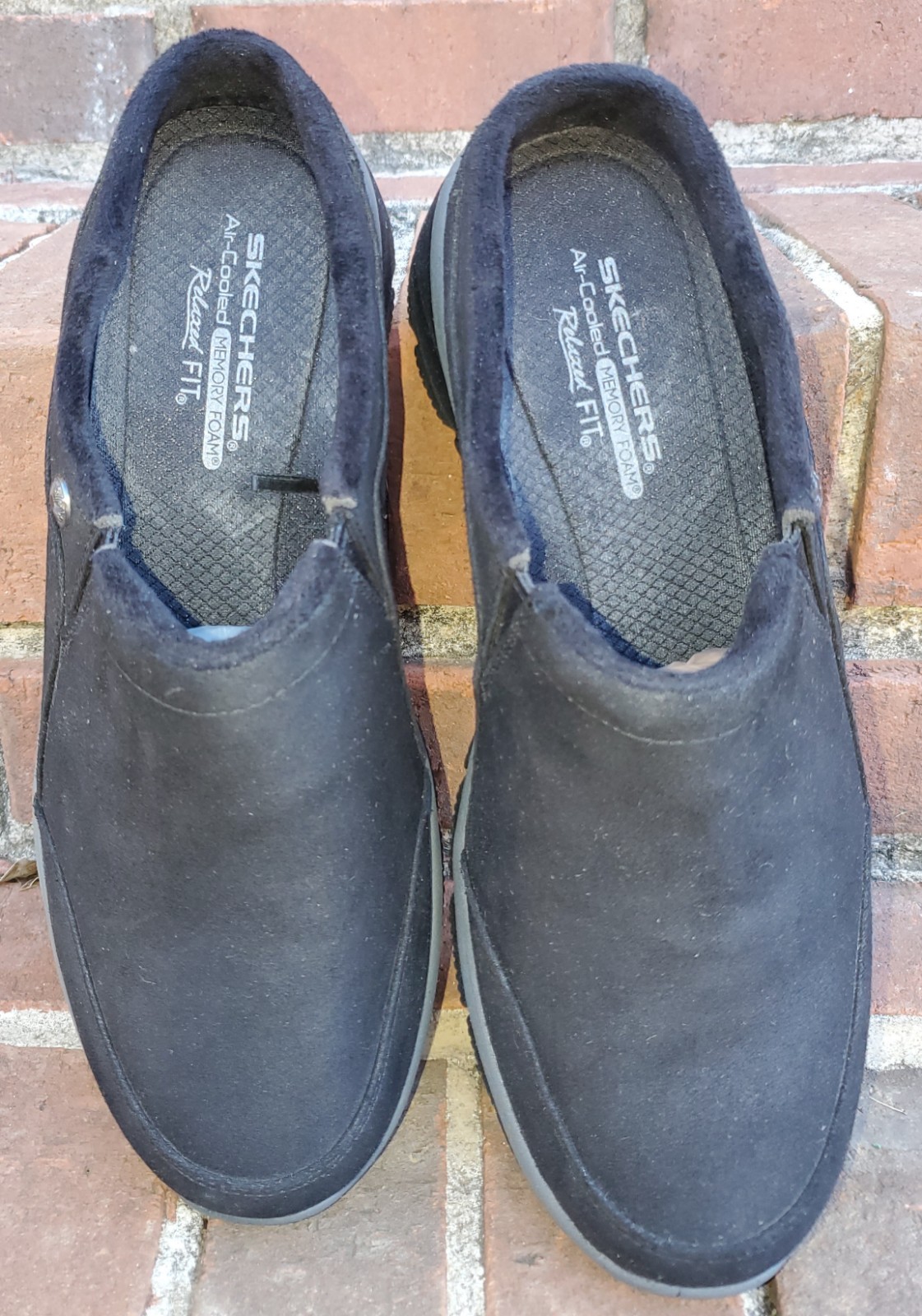 *SKECHERS*Relaxed Fit:Easy Going Latte2Clog●Black●Sz.9●Air Cooled Mem.Foam●CLEAN