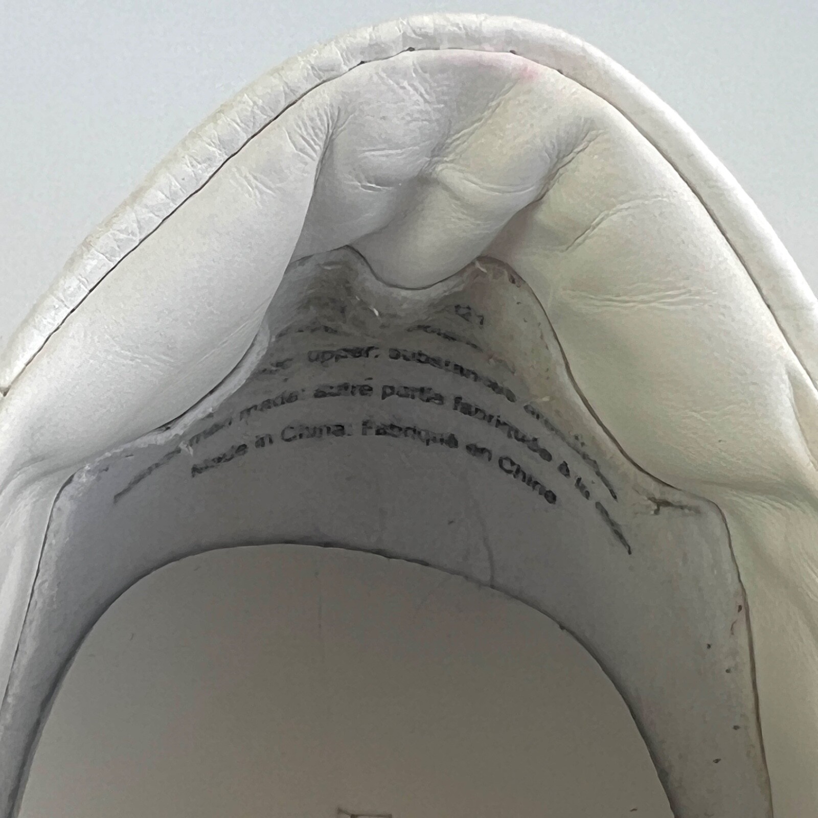 Karl Lagerfeld Paris Cate Pins Women’s 7.5 M White Tumbled Leather Low Sneakers