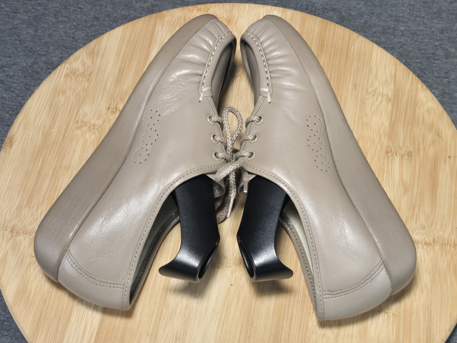 SAS Siesta Women’s Size 6.5 M Shoes Mocha Leather Lace Up Comfort Made in USA
