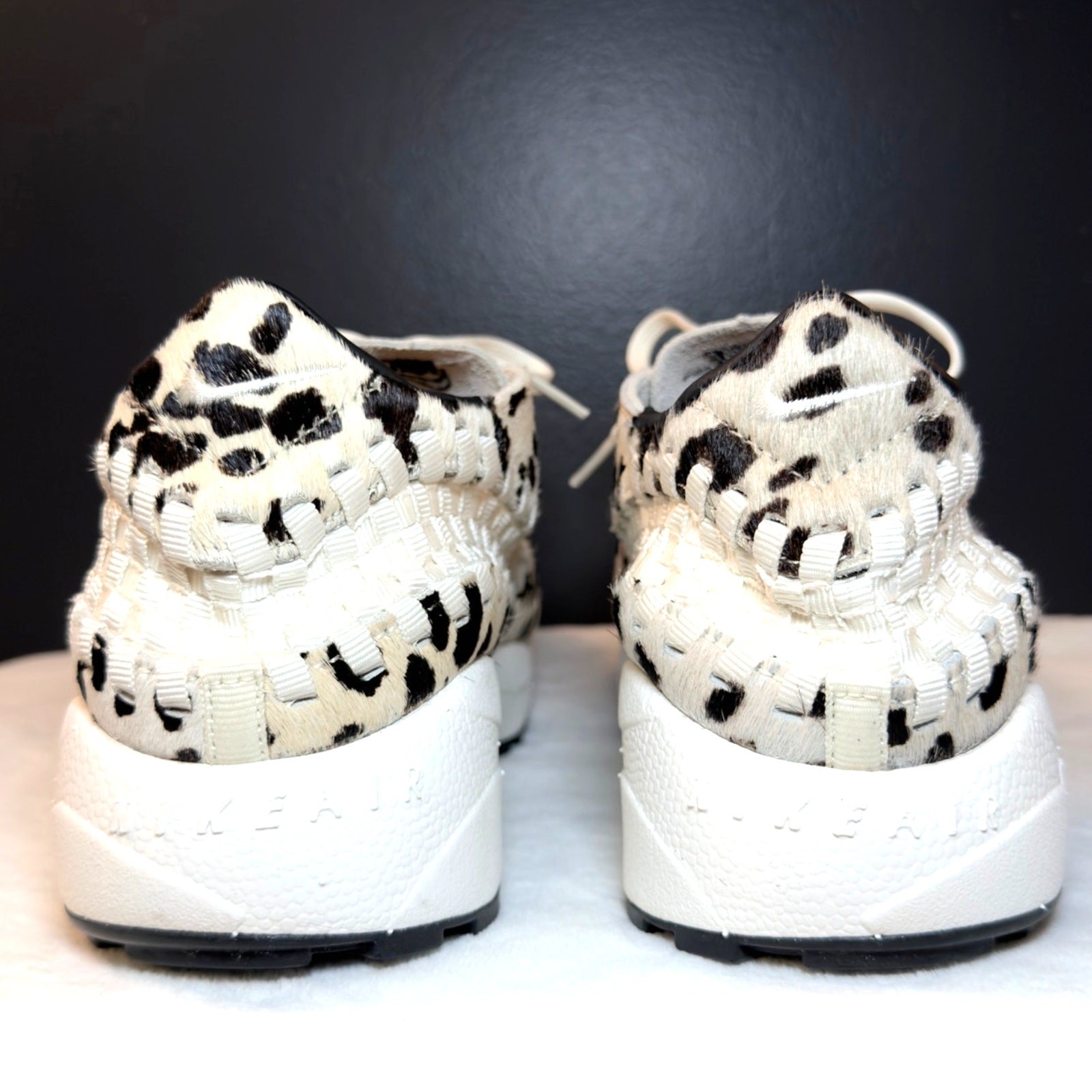 Nike WMNS Air Footscape Woven “White Cow Print” – FB1959-102 | 10.5W