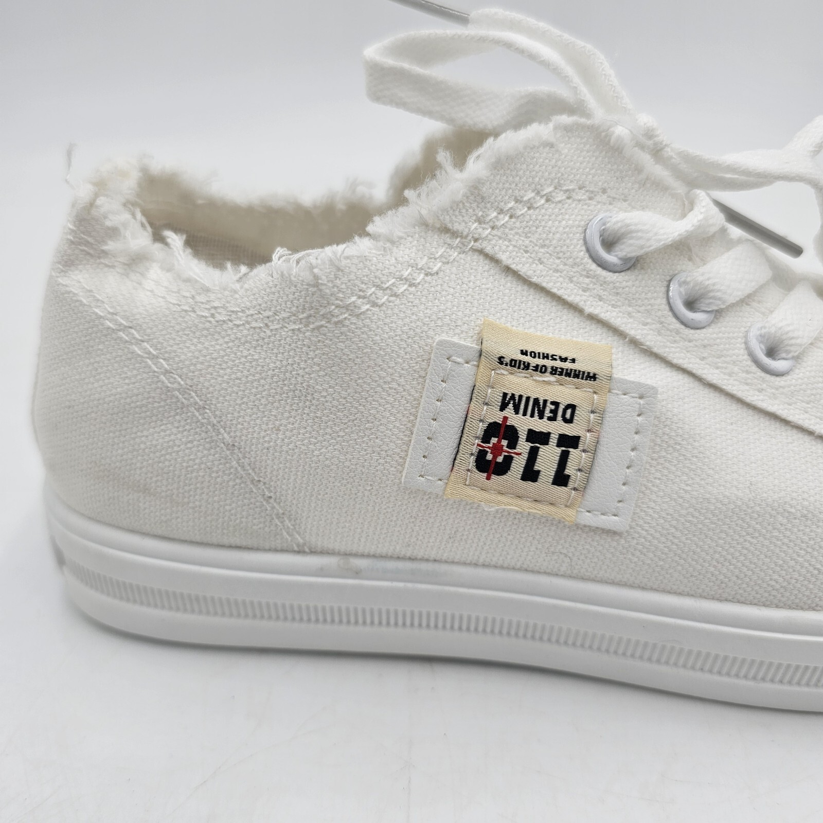 Women’s Classic Canvas Shoes, Lace Up Low-top Casual Shoes Footwear 6.5 (US)