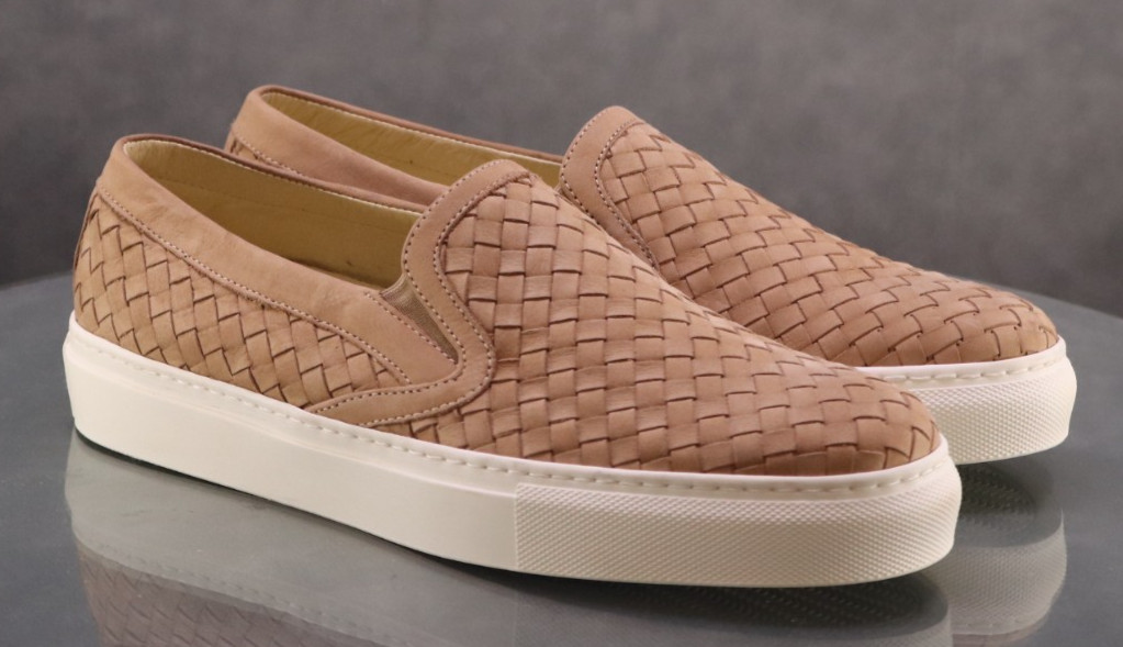 M. Gemi The Cerchio $250 Unisex Loafers Shoes Sz Men 8-8.5 Women 10.5 Hand Woven