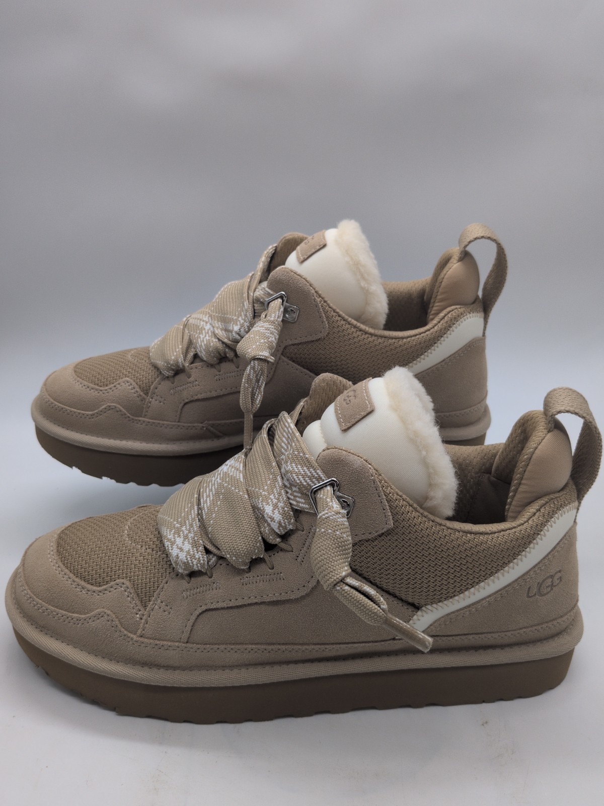 UGG Women’s Lowmel Sneakers Shoes 1144032-Sand Size 12
