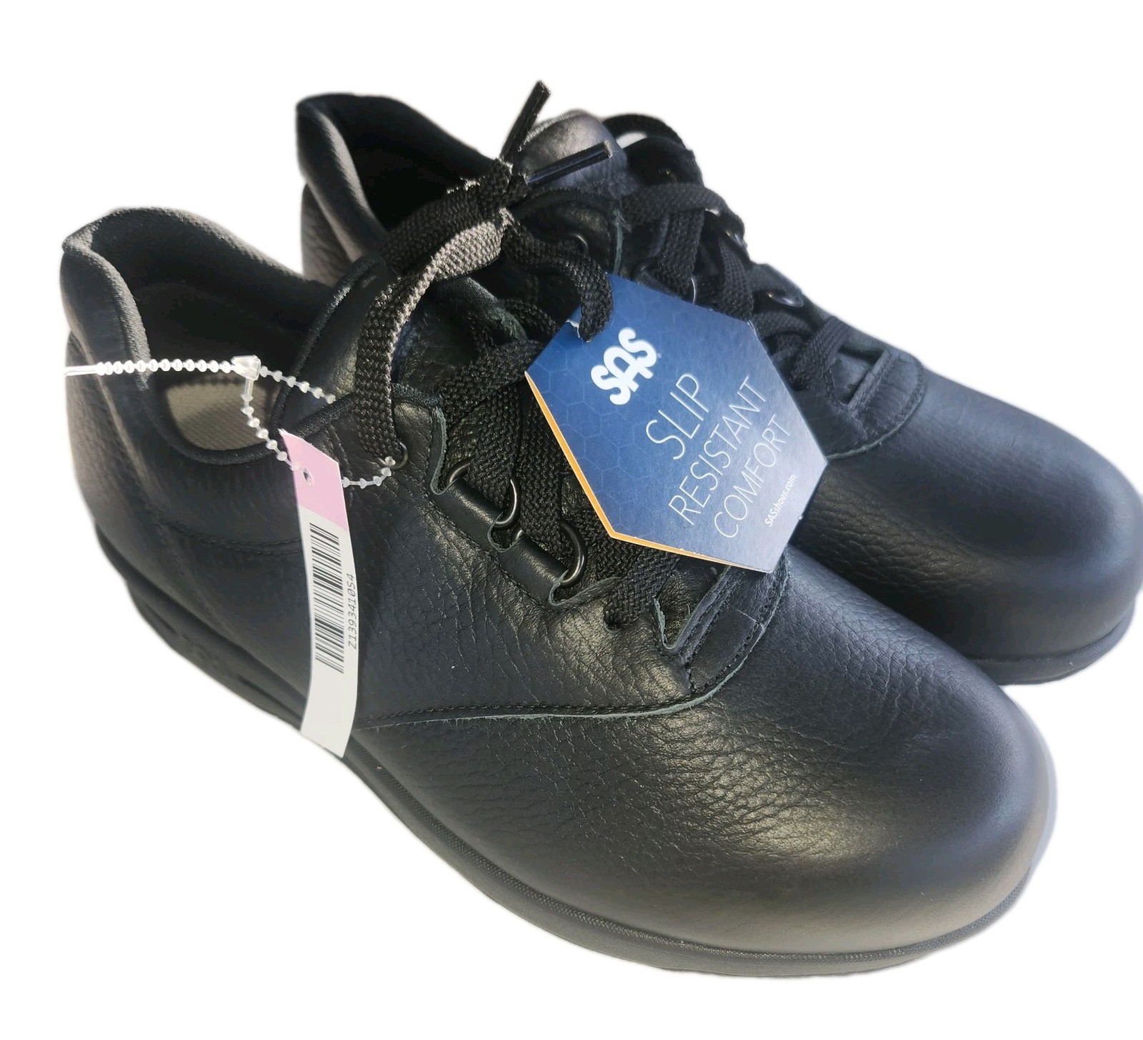 New SAS Liberty Slip-Resistant Black Women’s Shoes Sz 6WW $198
