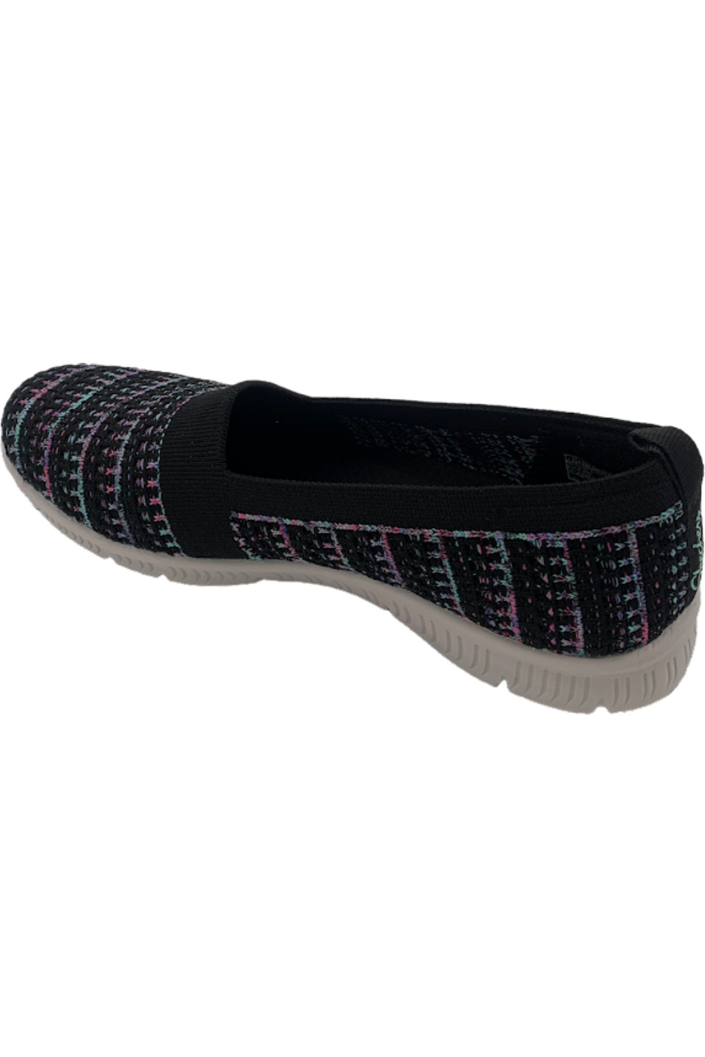 Skechers Washable Recycled Knit Slip-Ons Sherbet Skies Black Multi