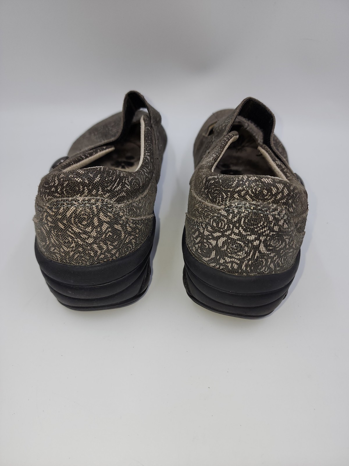 Therafit Mary Jane Lite Adjustable Comfort Shoes Blue Cushion Support Size 8.5-9