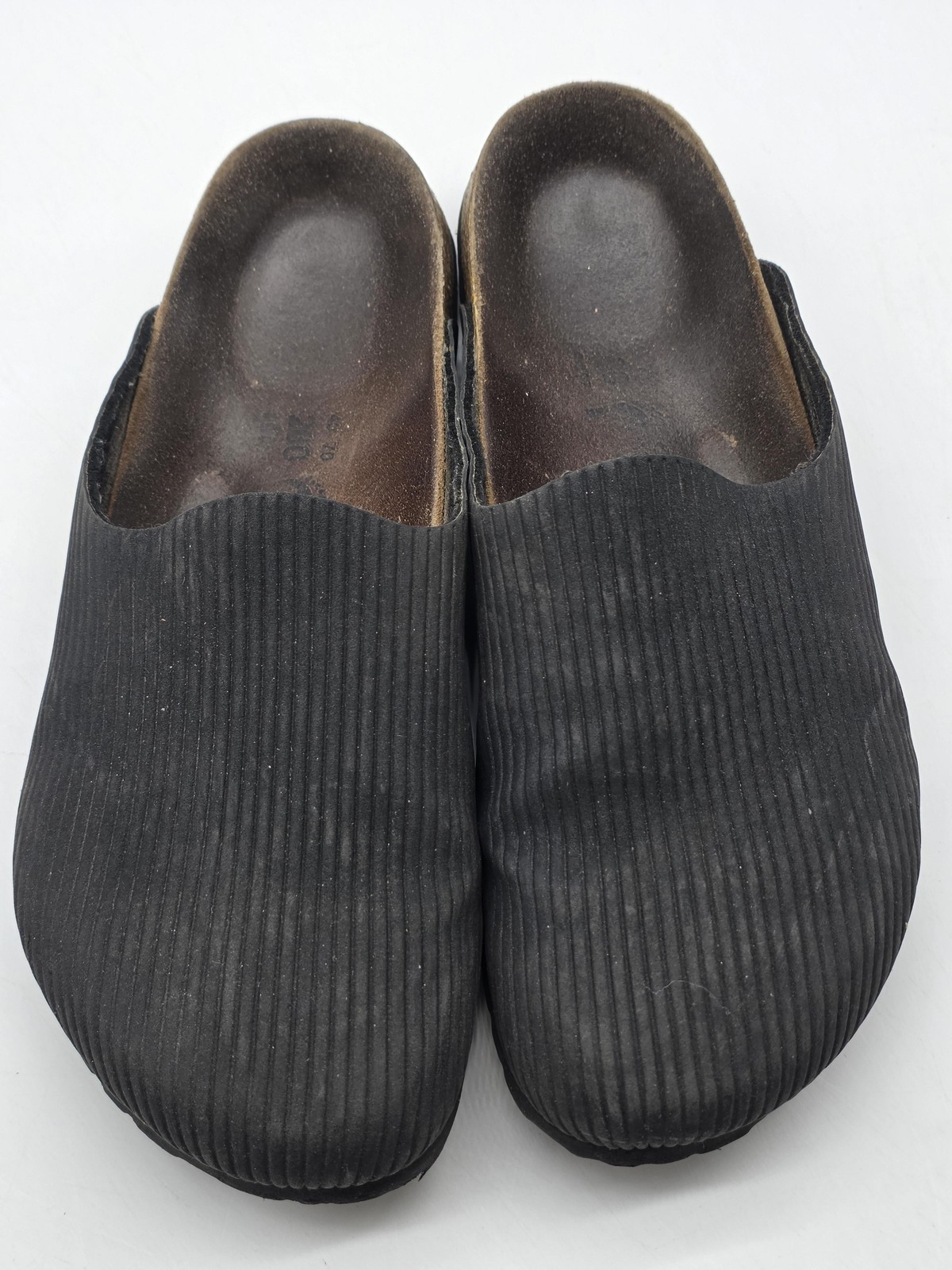 Birki’s Shoes Womens Size 9 Amsterdam Ribbed Corduroy Clog Comfort Casual Mules