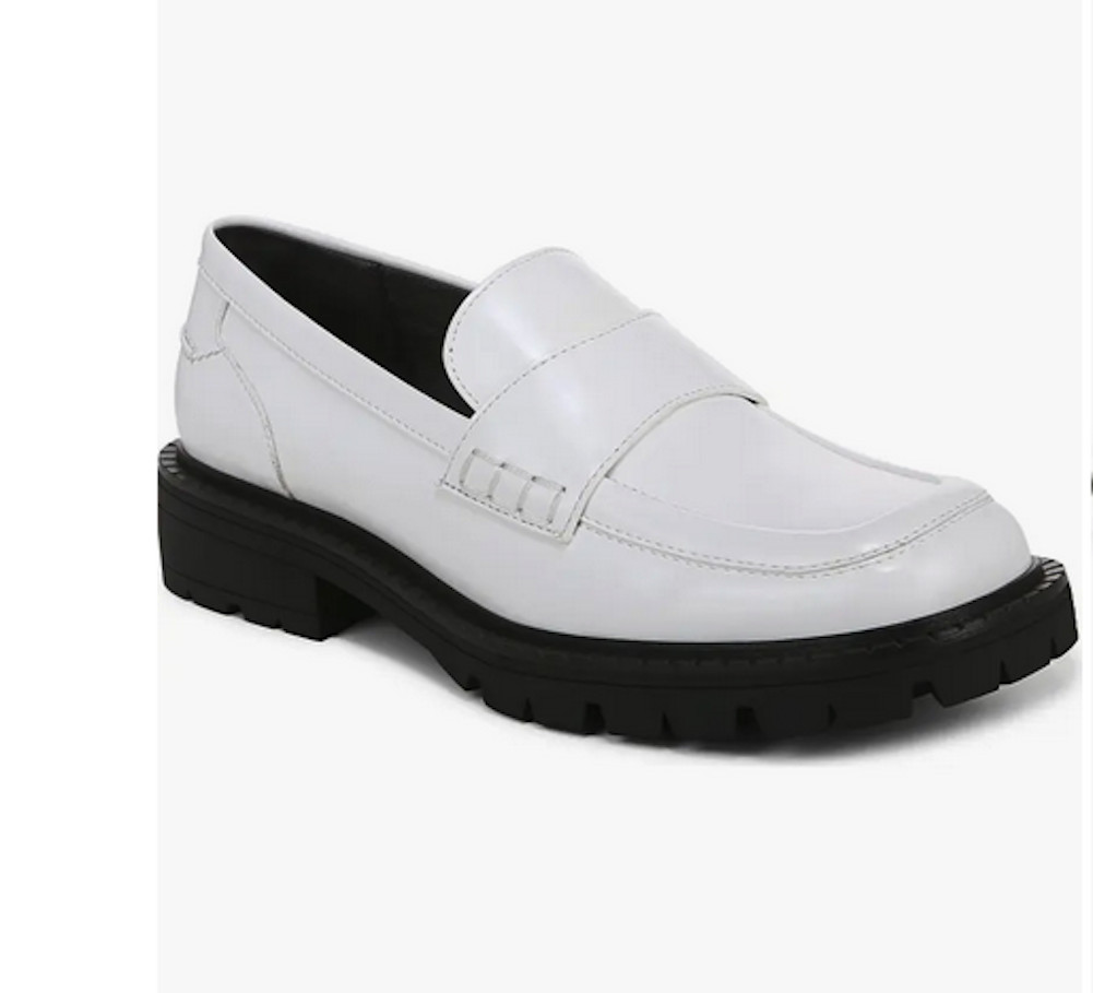 Franco Sarto Sarto Women Darby Loafer (Size: 6 /7 /7.5 /8 /8.5 /9/9.5/10, White)