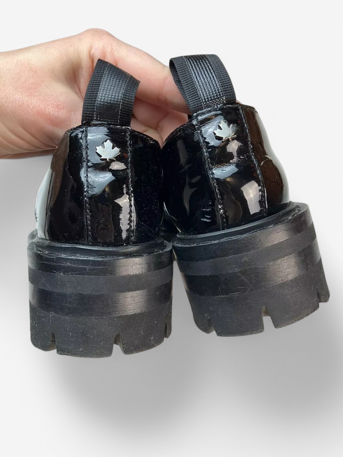 Patent black derby Dsquared2 original US 6/ UK 4/ EU 37