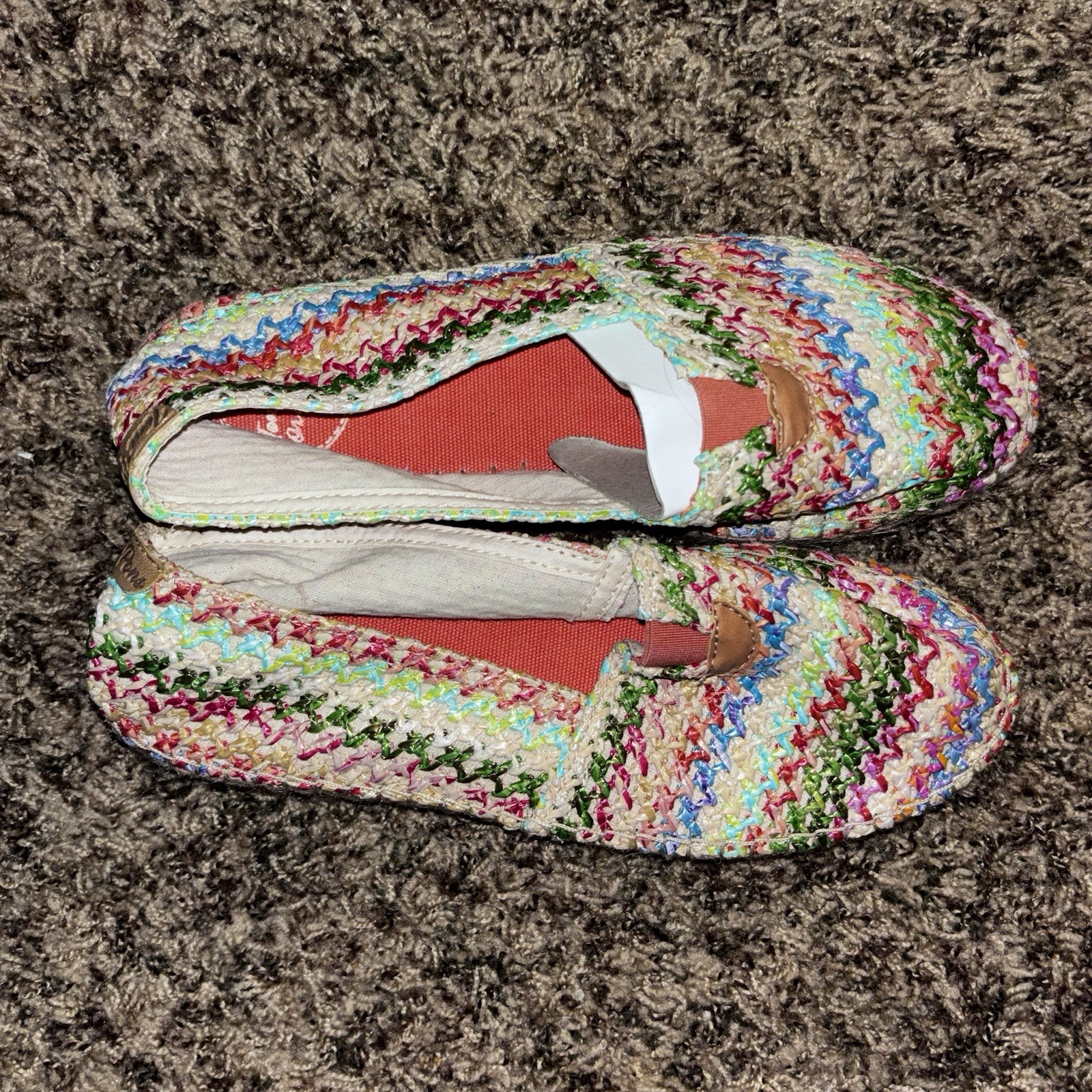 Toni Pons Women’s 38 (7.5) Arlet-NZ Vegan Bohemian Raffia Platform Espadrille