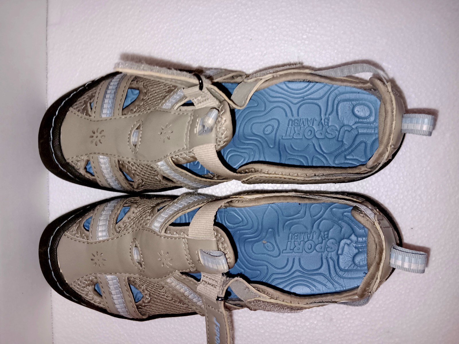 J Sport by Jambu Shoes Regatta Slip On Sandal Traction W Size 7.5 Beach Hiking