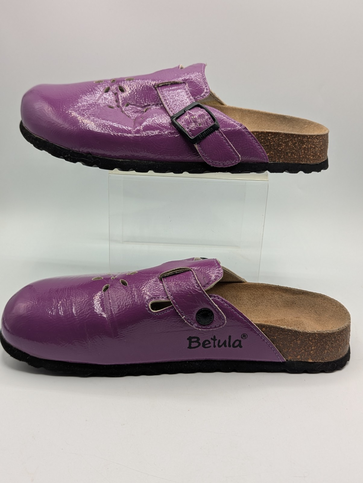 Birkenstock Betula Rasberry Slip On Clogs Size 41 US Women’s 10 Flower
