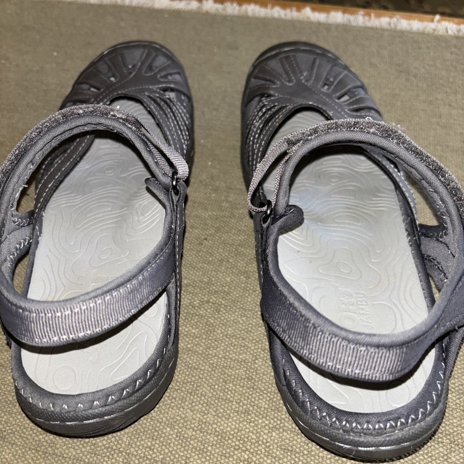 J Sport By Jambu Womens Shoes “Poppy” Gray US 7M