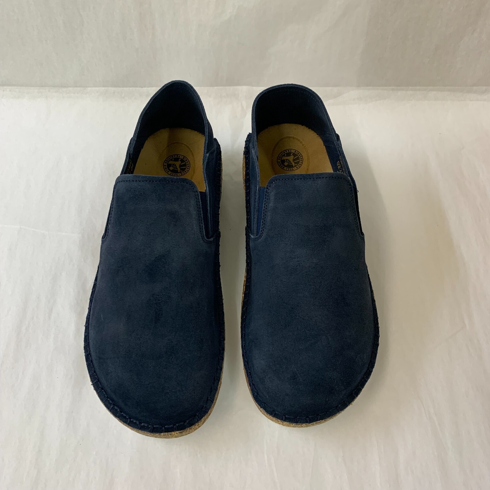 Birkenstock New w/ Box Callan Navy Suede Leather Narrow Width – Select Size