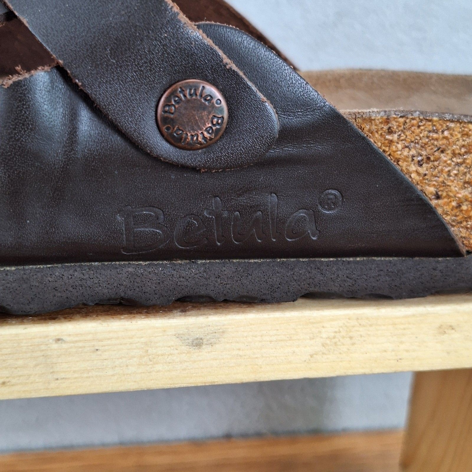 Betula by Birkenstock Boston Women’s 6 EU 37 Narrow Slip-On Clogs Brown Leather