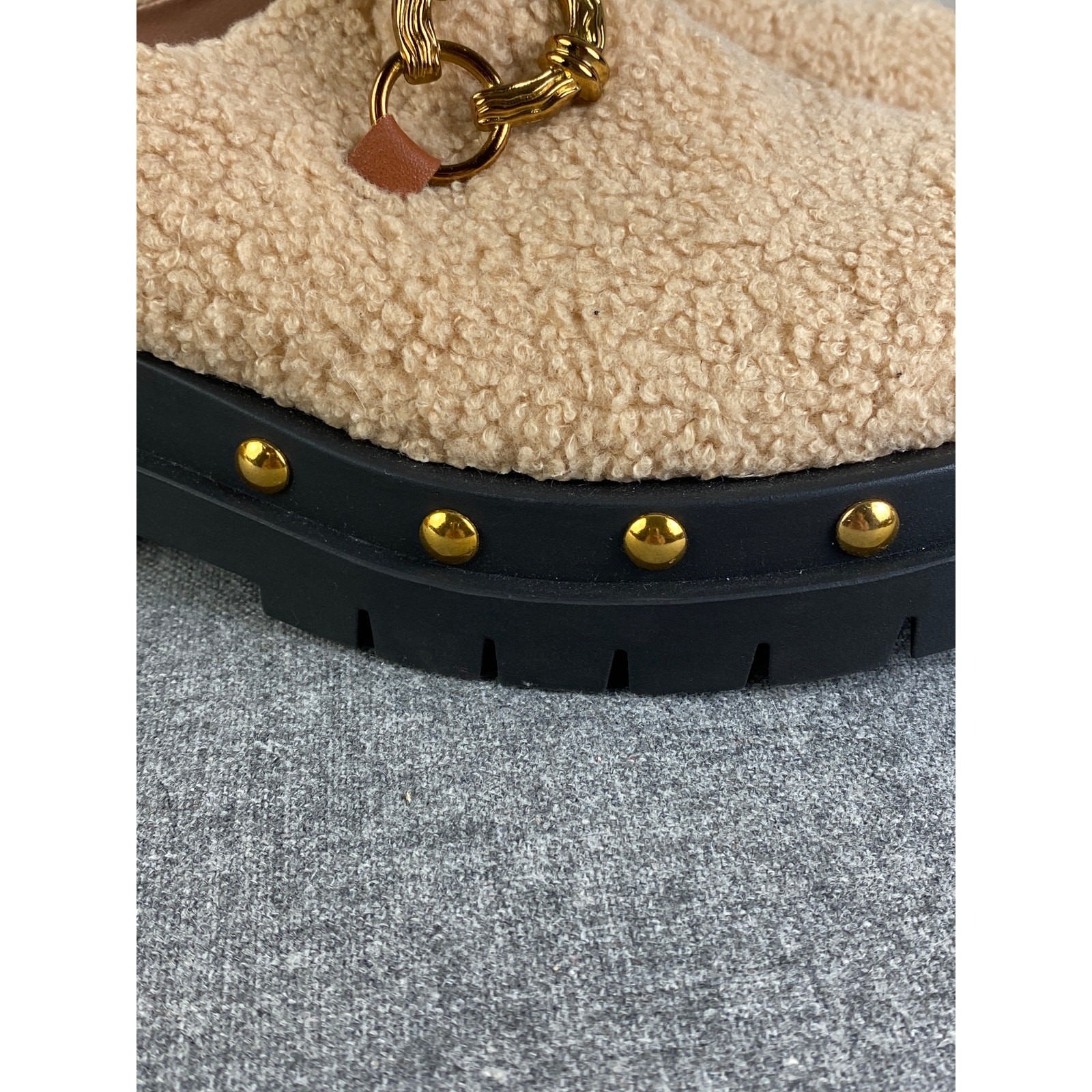 CIRCUS NY by EDELMAN ANNIE Mule Dark Blonde Clogs Size 10