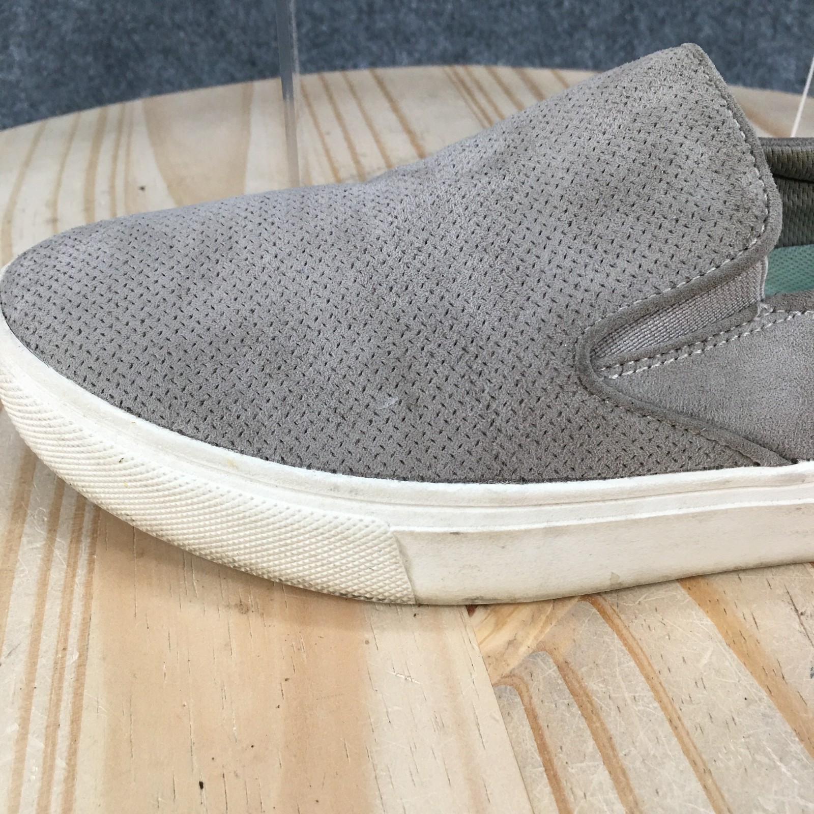 Dr Scholls Slip On Womens 8.5 M Nova Sustainable Comfort Casual Shoes Gray