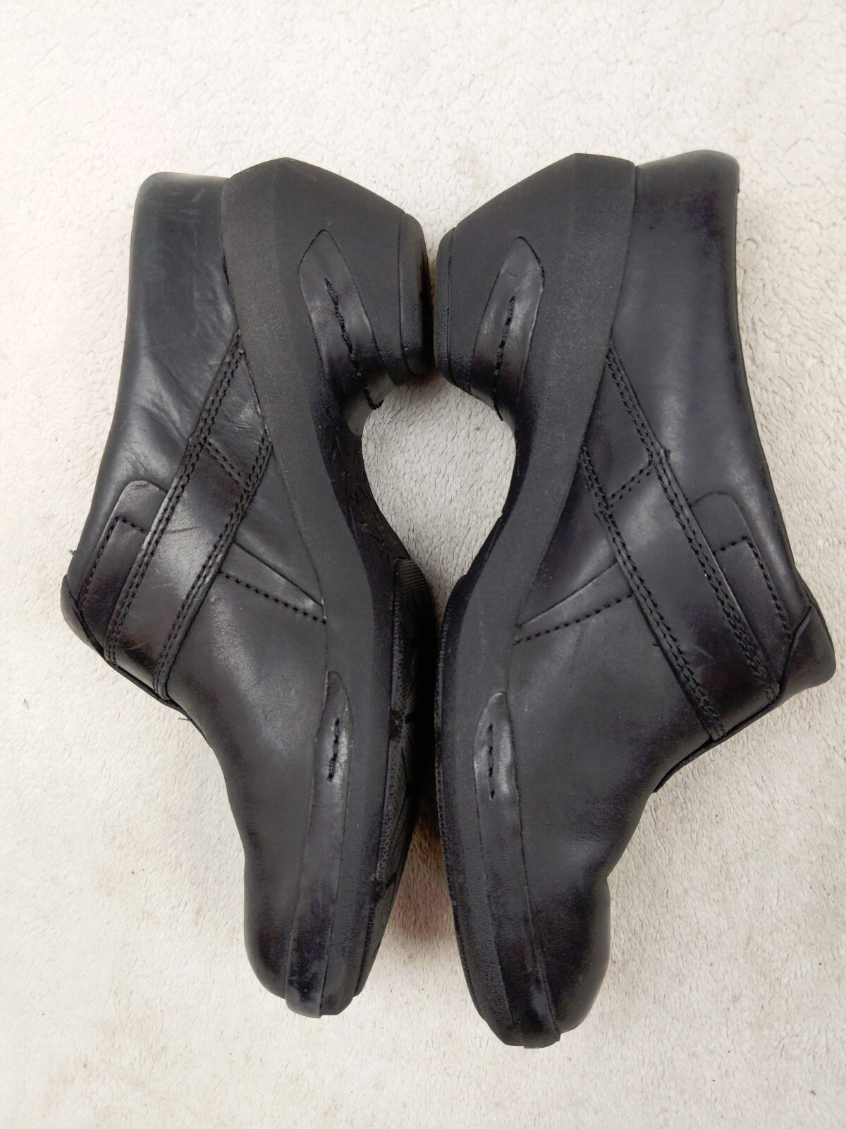 Merrell Luxe Plunge Womens 9 40 Black Leather Slip On J48514 Sport Clog shoe