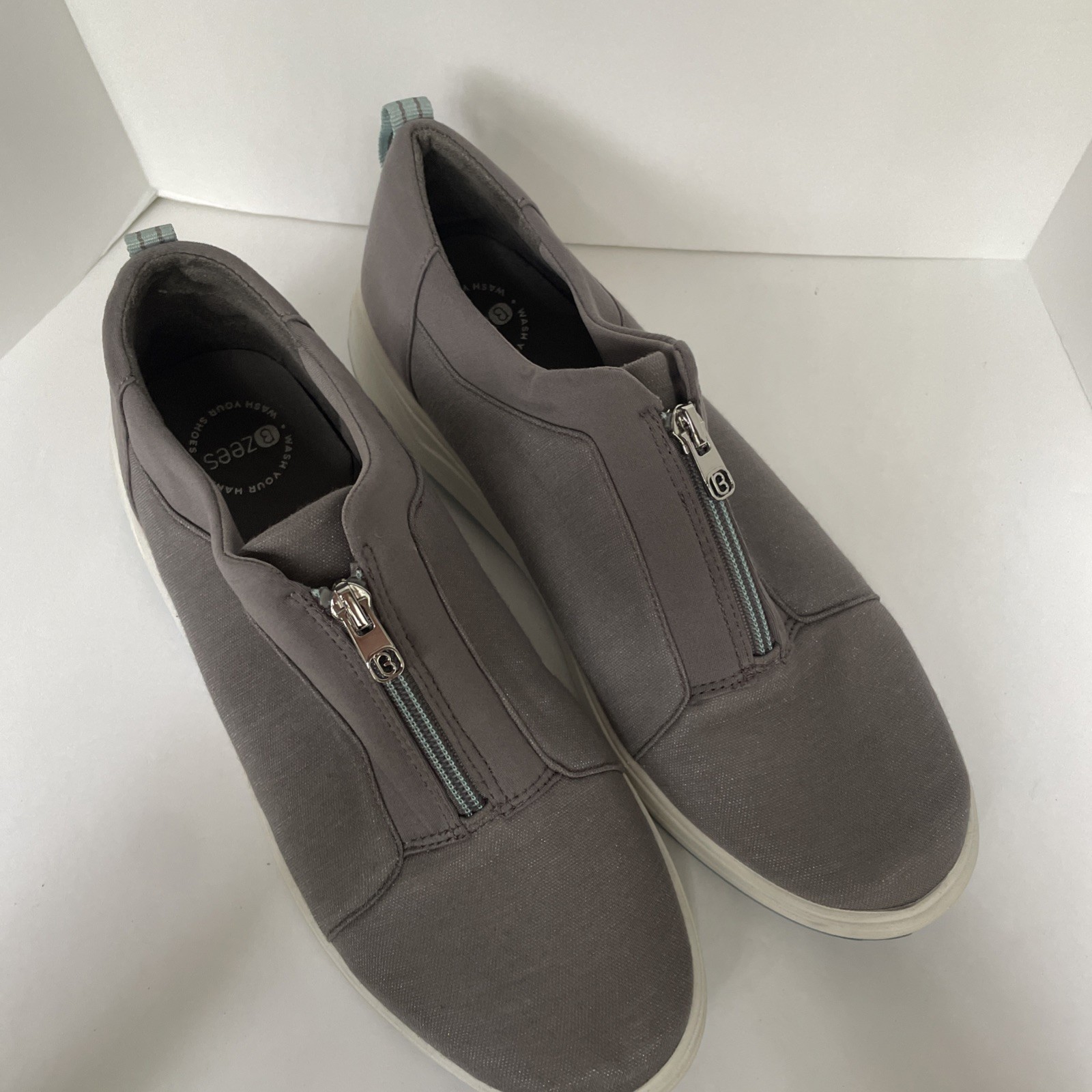 Ladies Bzees Grey shoes Size 10 Medium