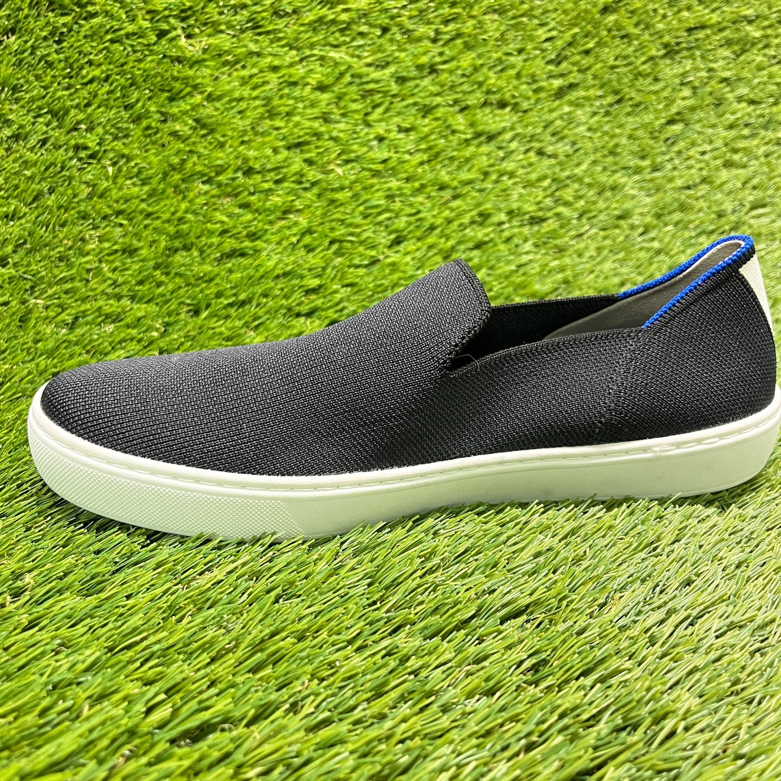 Rothy’s The Original Womens Size 9 Black Casual Walking Slip On Shoes Sneakers