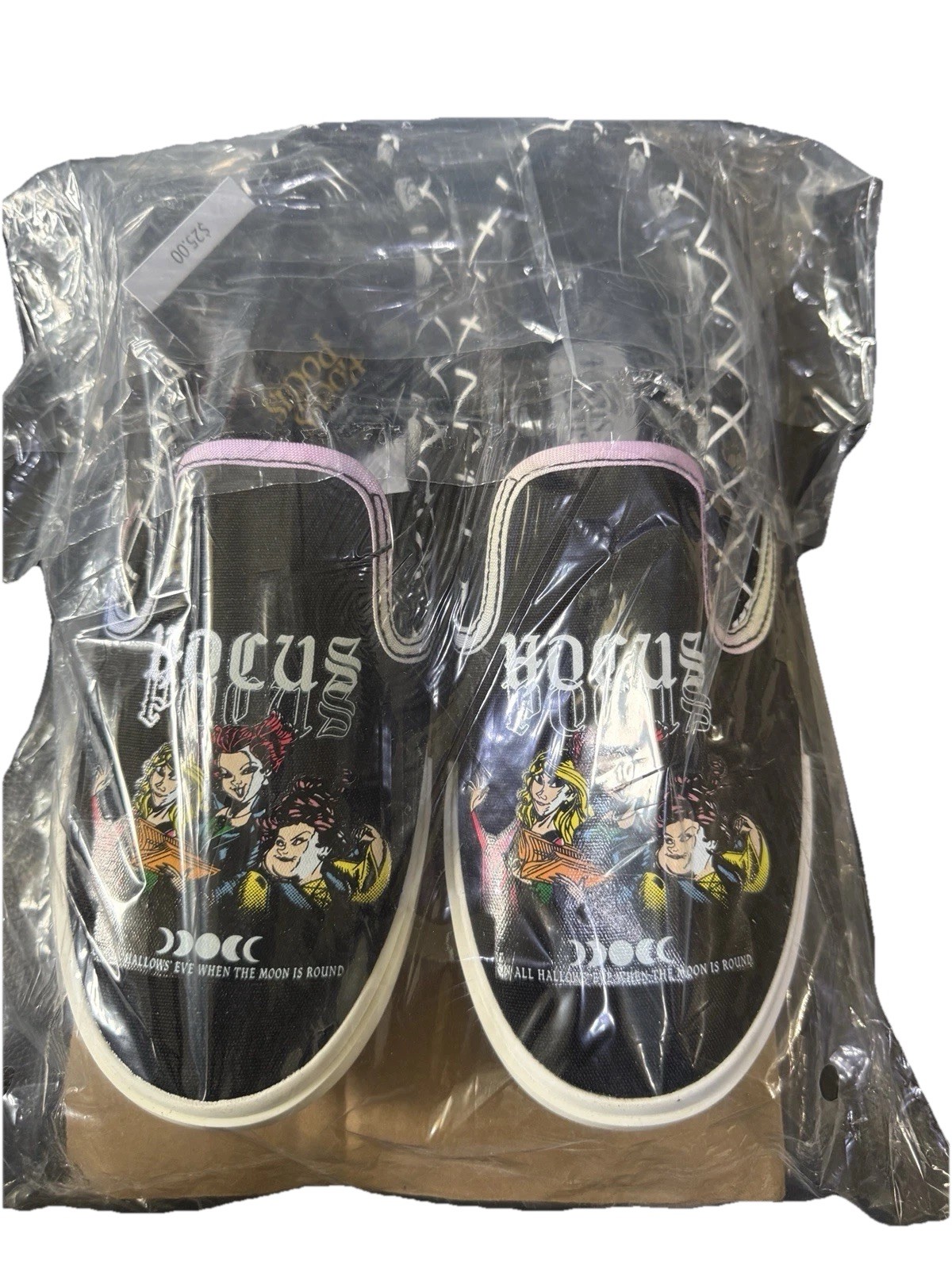 Disney Hocus Pocus Slip On Shoes by GROUNDUP # Size 7