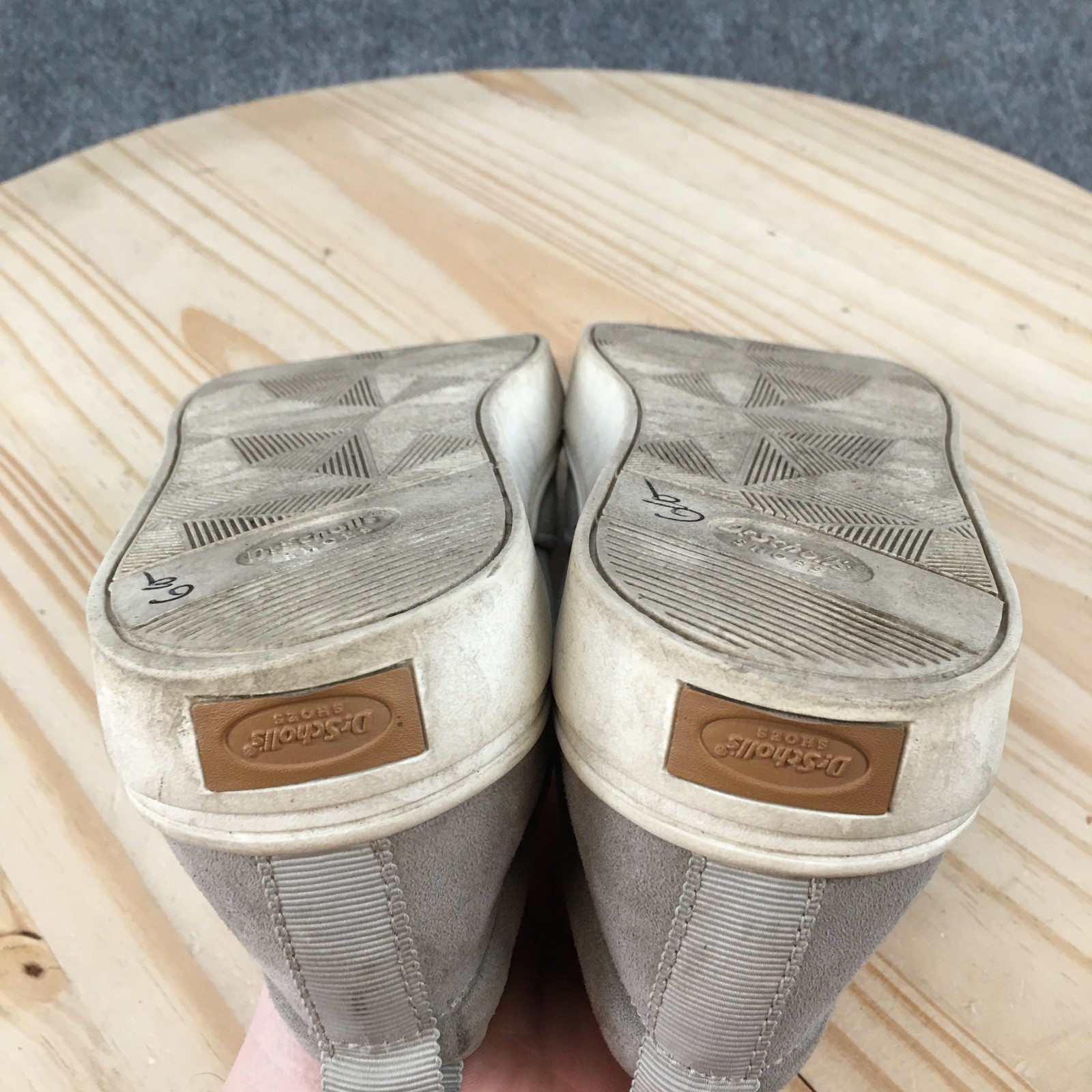 Dr Scholls Slip On Womens 8.5 M Nova Sustainable Comfort Casual Shoes Gray