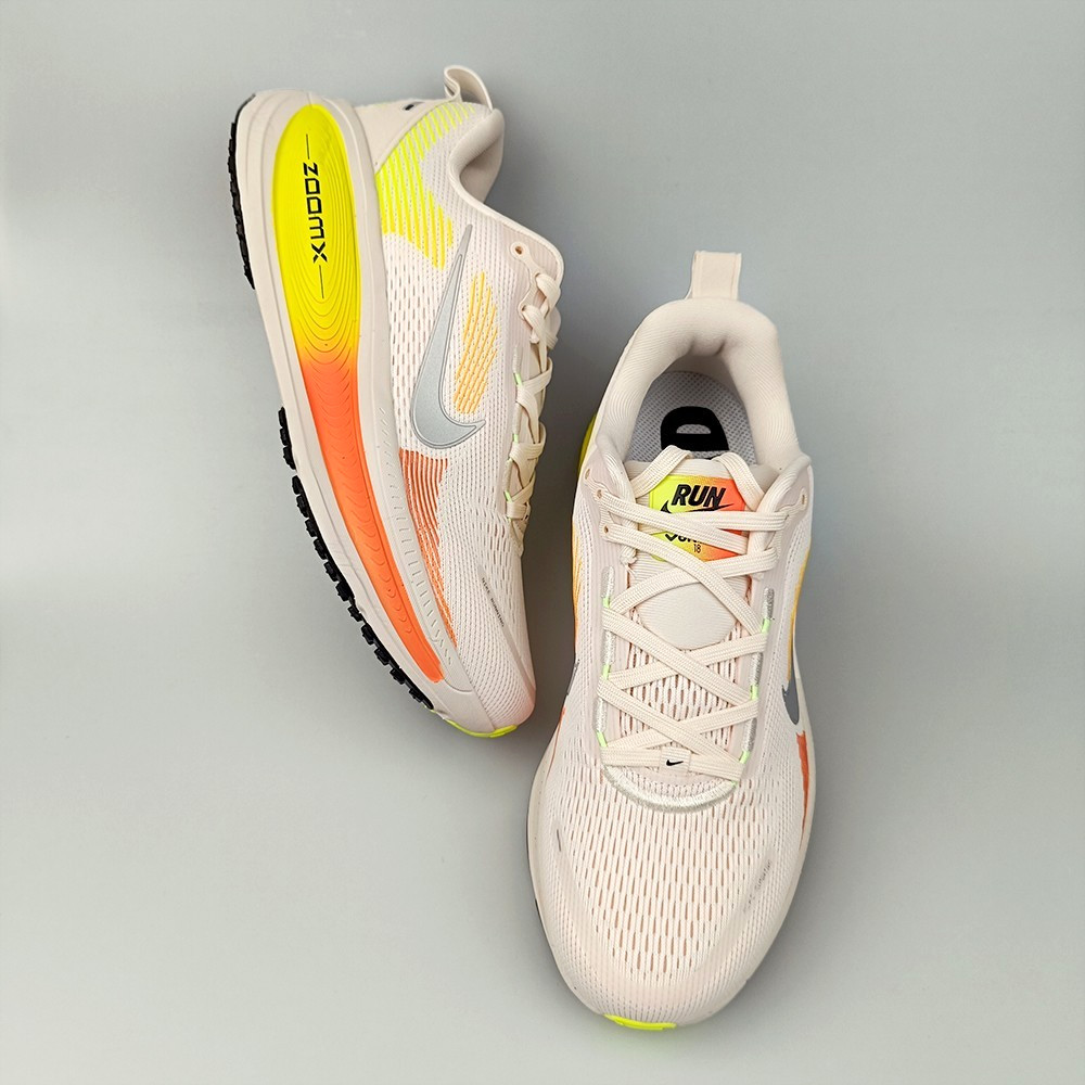 Nike Vomero 18 Phantom Light Wild Mango Volt Women’s Road Running Shoes EU 39/40