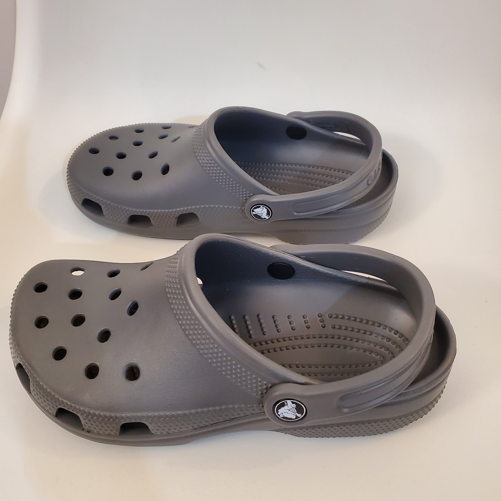 Crocs Classic Clog Slate Grey M5 / W7 Unisex Shoe Excellent Condition