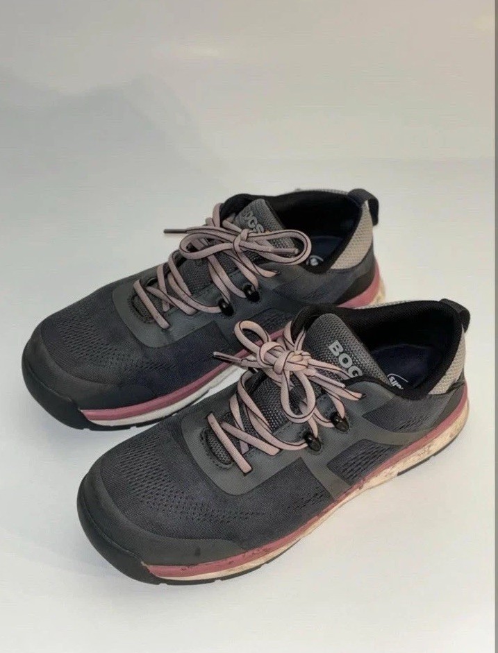 Bogs Sandstone Knit Low TR Composite Safety Toe women’s shoe size 9.5