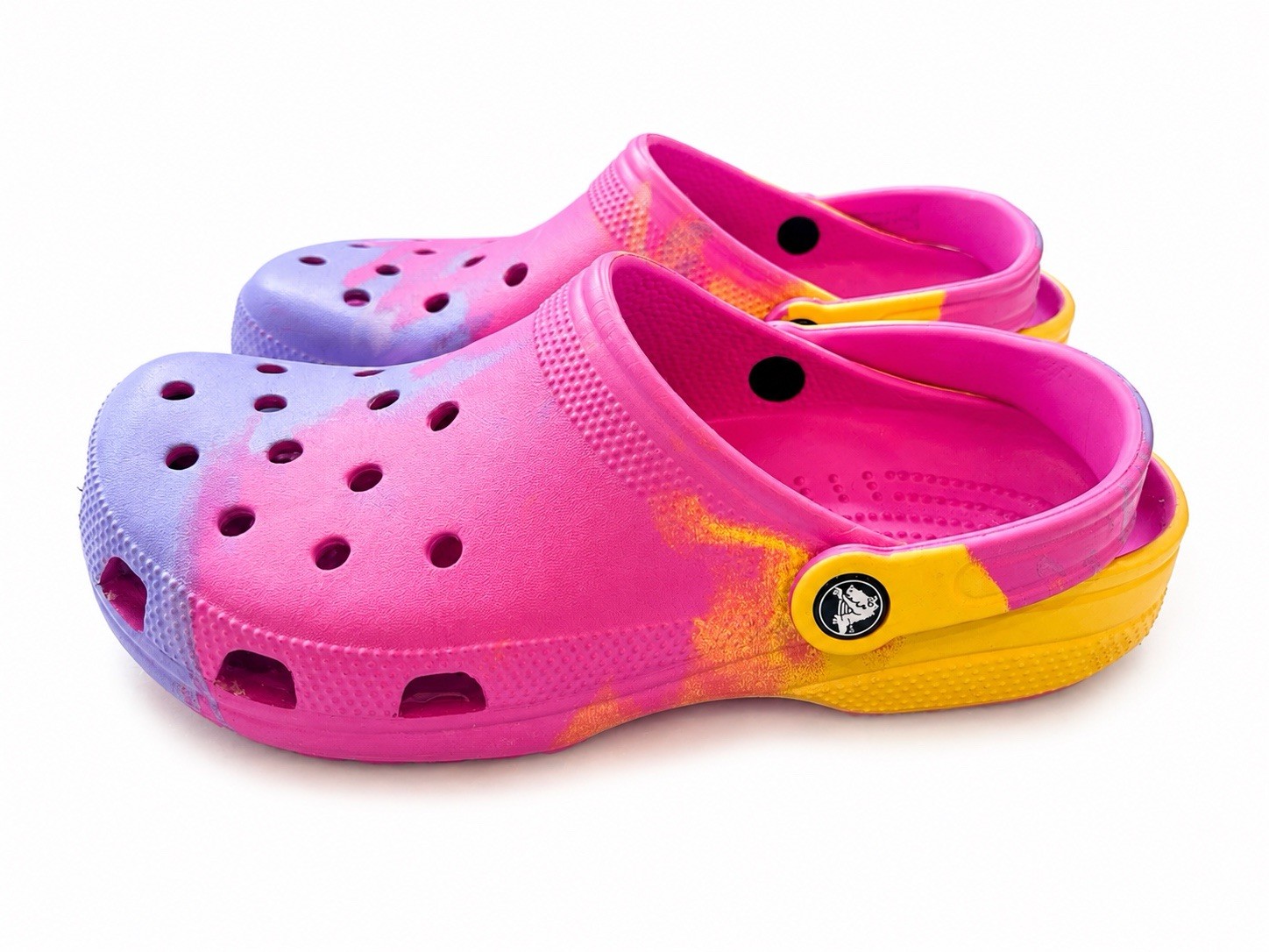 Crocs Classic Adult Clog Juice Multi Ombre Shoes Women’s Size 10/ Men’s Size 8