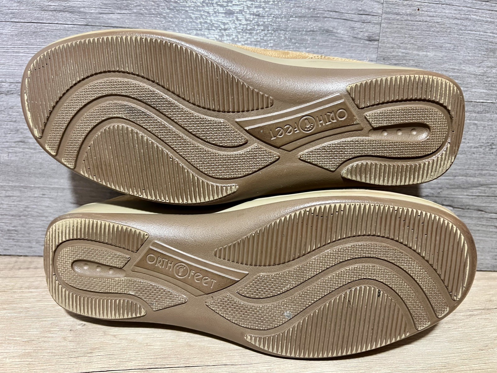 Orthofeet Sarasota 872 Beach Tan Comfort Walking Shoes Women’s 9.5 Wide