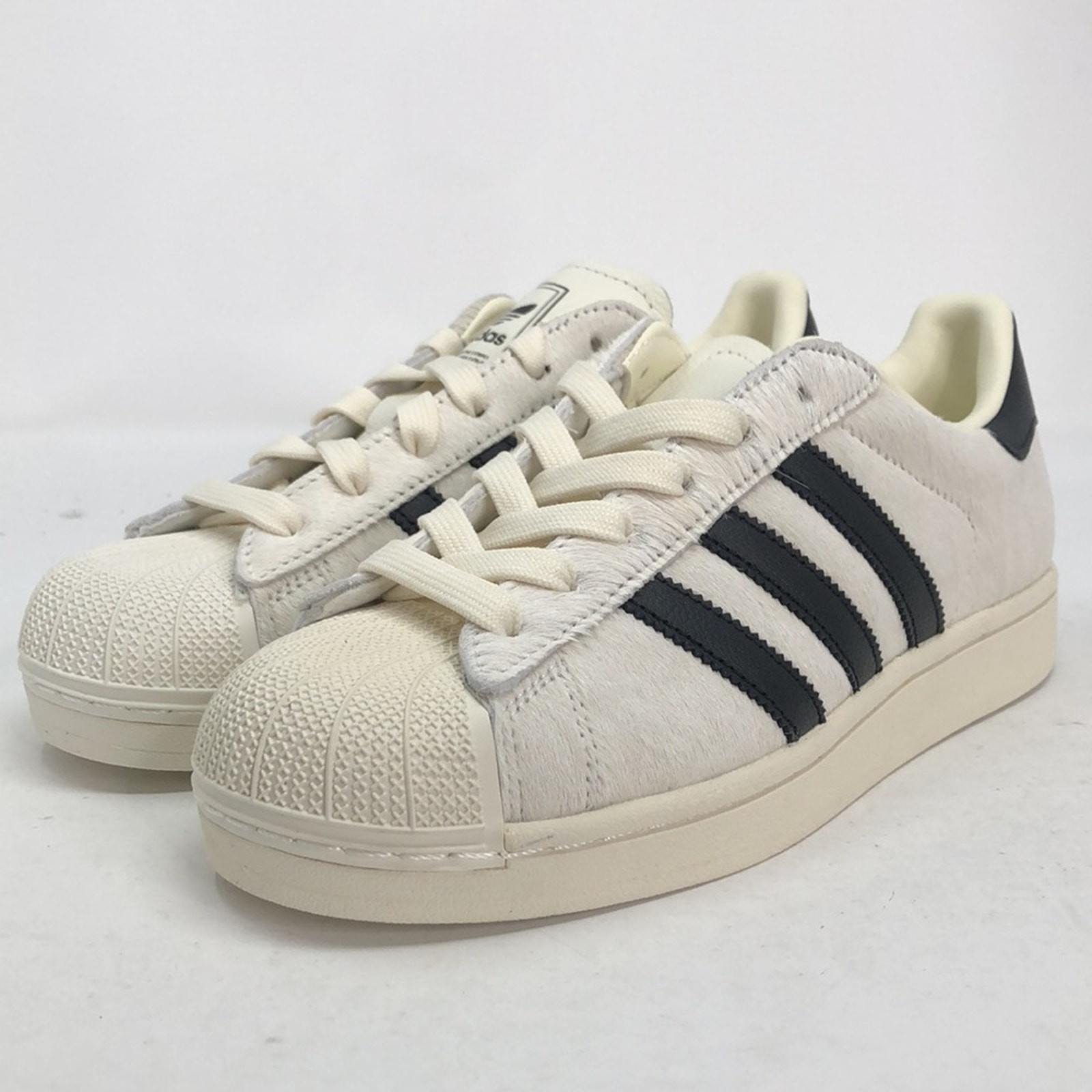 Adidas Women’s Superstar 2 II Pony Hair Off White JQ7418 Sneakers – Size 7.5