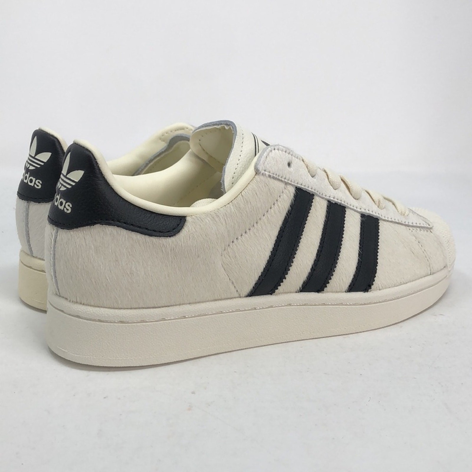 Adidas Women’s Superstar 2 II Pony Hair Off White JQ7418 Sneakers – Size 7.5