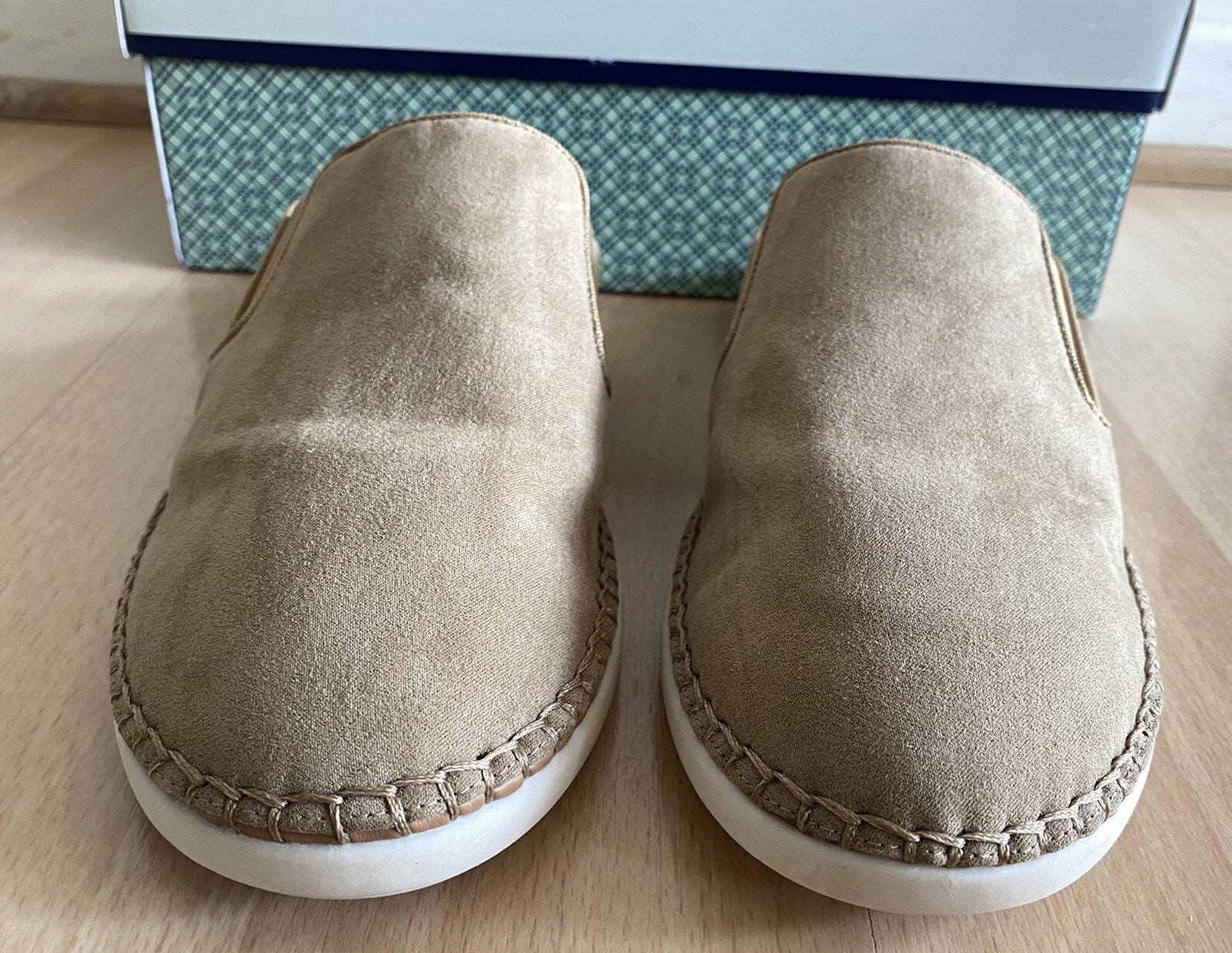 NEW Susina Beige Slip-On Mule Sneakers Backless Slides U.S.Size 7.5M