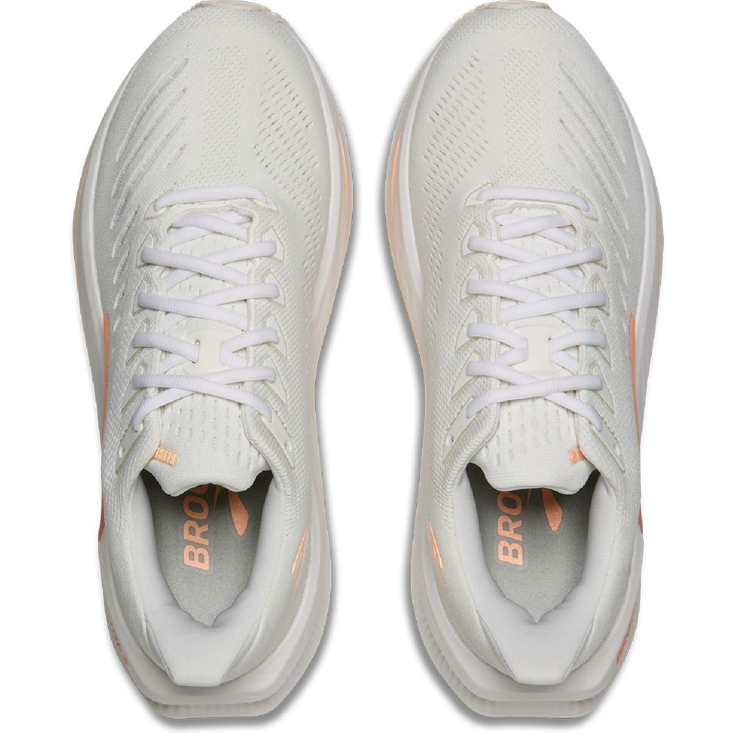Brooks Glycerin Max 2 Road-Running Shoes – Women’s-WhiteCoralPeach