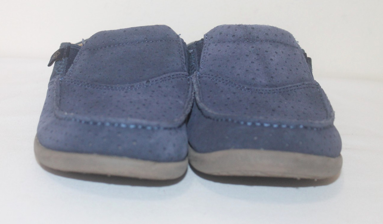 Spenco Siesta Women’s Size 9 US 39.5 EU Mules Blue Nubuck Slip On Shoes Comfort