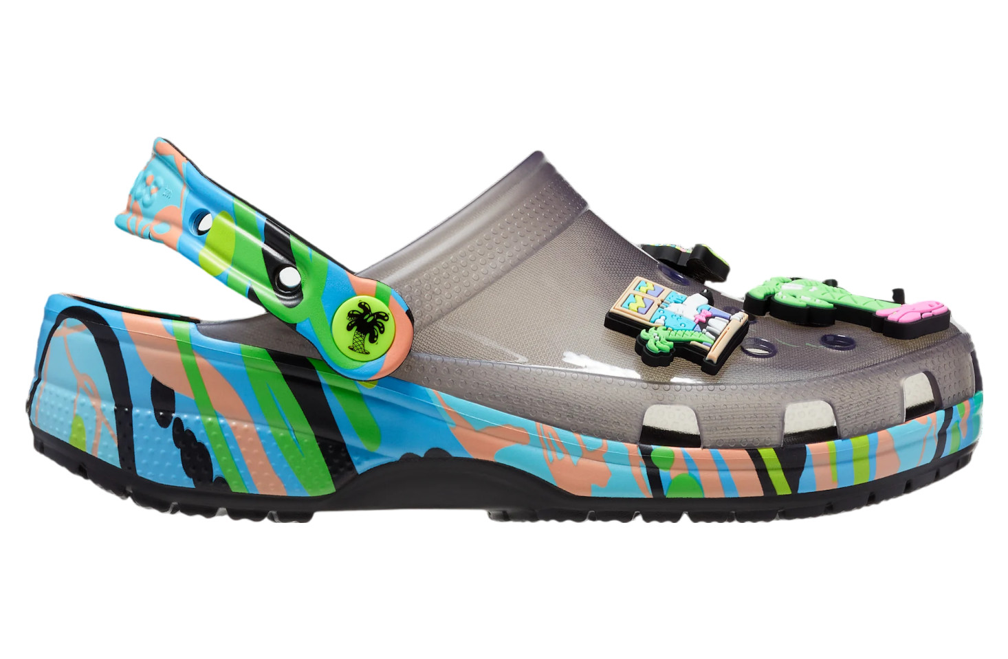 Steven Harrington Translucent Crocs Women’s Size 7