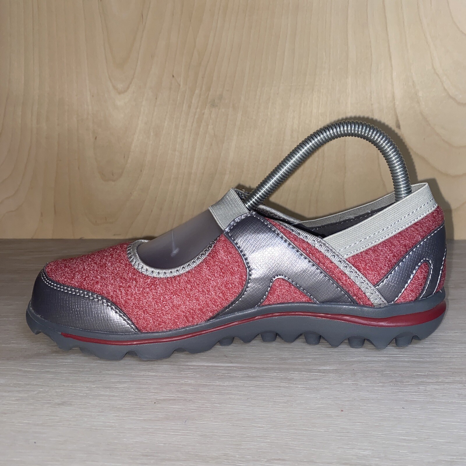 Propet Onalee Red / Grey WAA003J Women’s 6.5 UK 4 EURO 36.5 (2E)