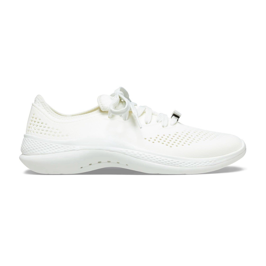 NEW Crocs Women’s Size 9 Sneakers Literide 360 Pacer Shoes Walking Almost White