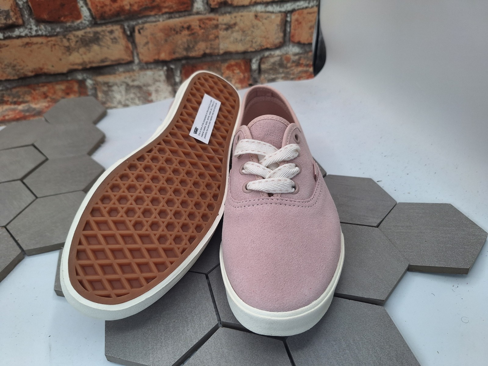 ​Vans Authentic Lowpro Sepia Rose Suede Sneakers Women 7.5 Low Profile Authentic