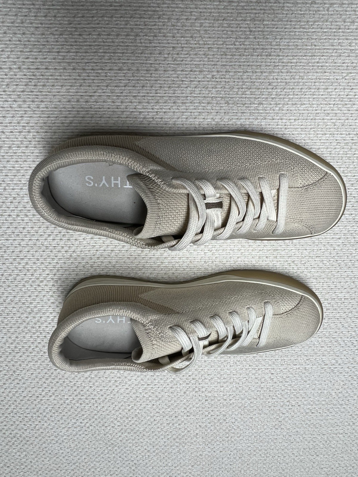 Rothy’s The Lace Up Sneakers Diamond Twill Women’s Size 7