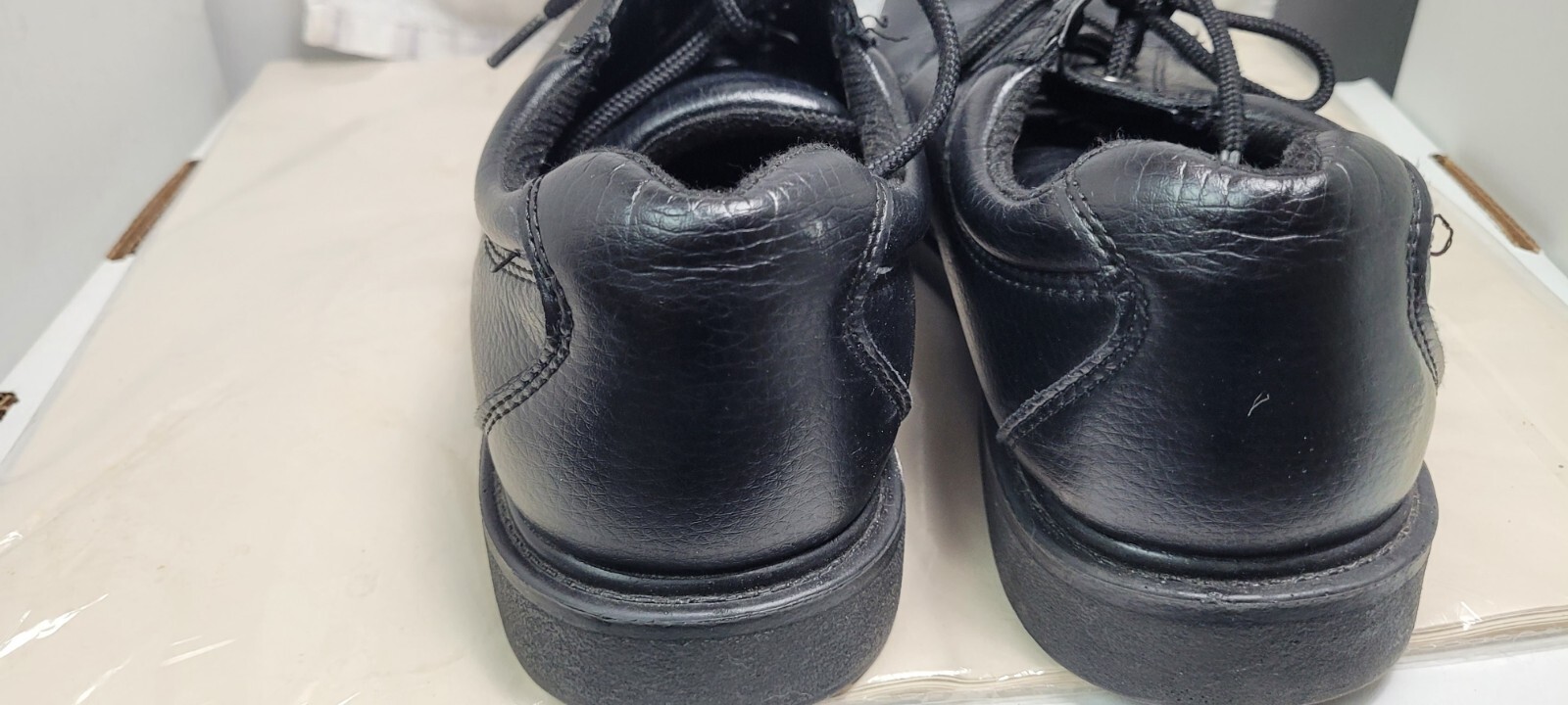 Dr. Scholls Size U.S. 7.5 Careers Ladies Black Tie Up Shoes