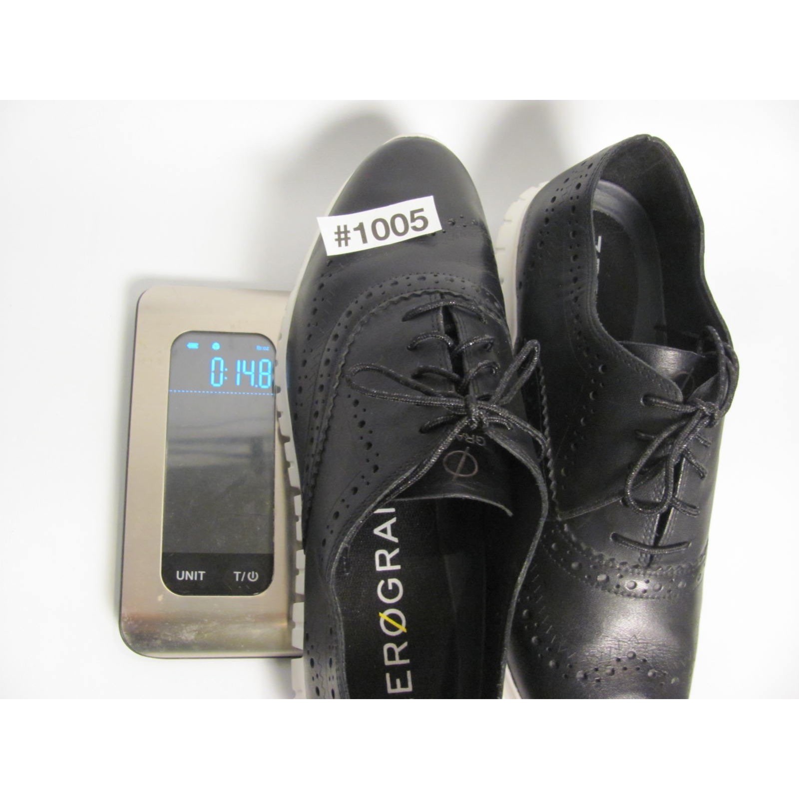 Cole Haan Black ZeroGrand Leather Oxford Women’s size 8.5B