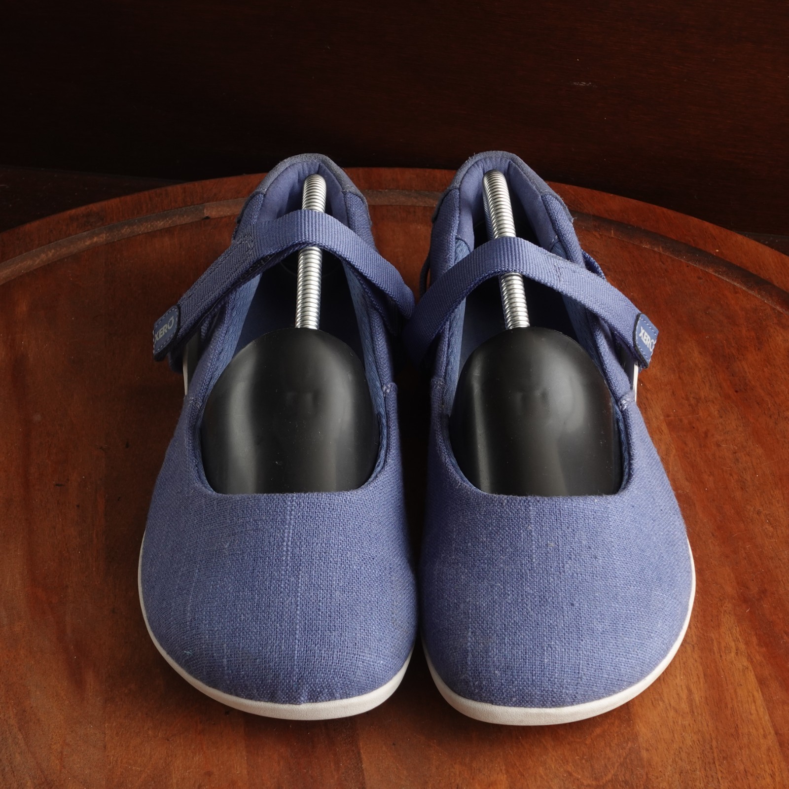 Xero Shoes Womens Size 11.5 Blue Cassie Hemp Mary Jane Minimalist Barefoot Shoes