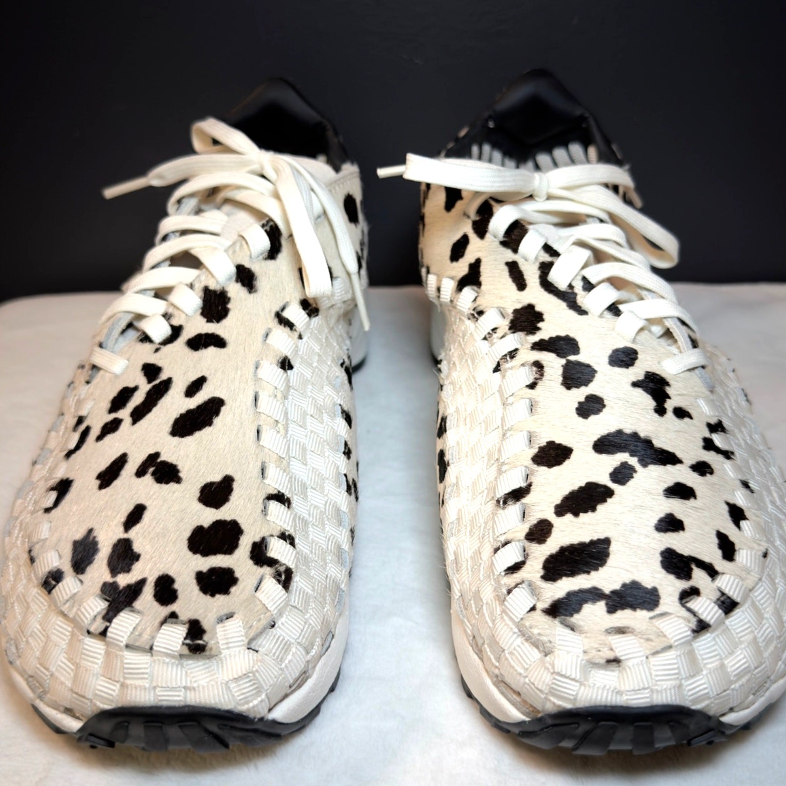 Nike WMNS Air Footscape Woven “White Cow Print” – FB1959-102 | 10.5W