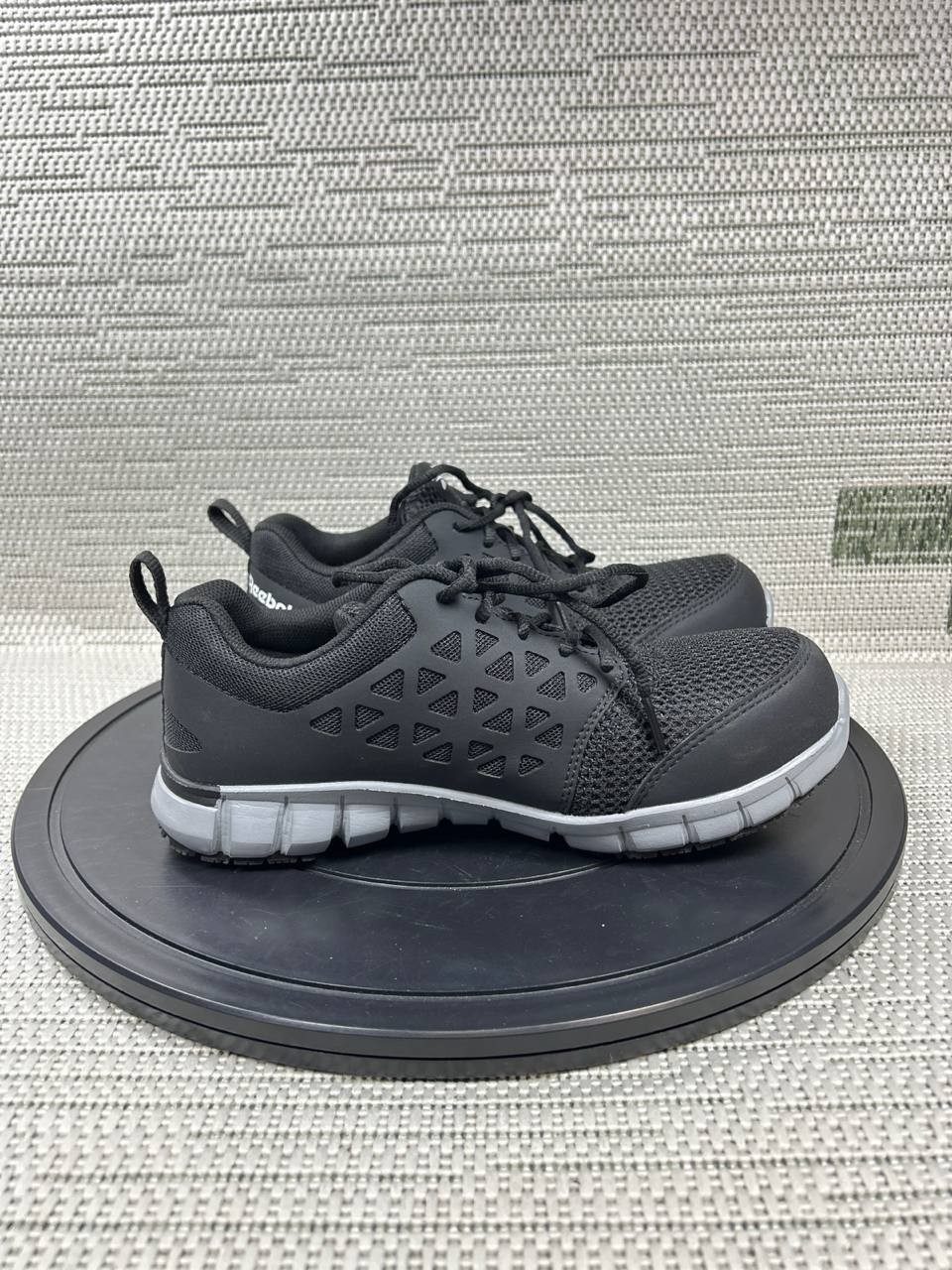 Reebok Shoes Womens Size 8.5 M Sublite Cushion Composite Toe Work Black Sneaker