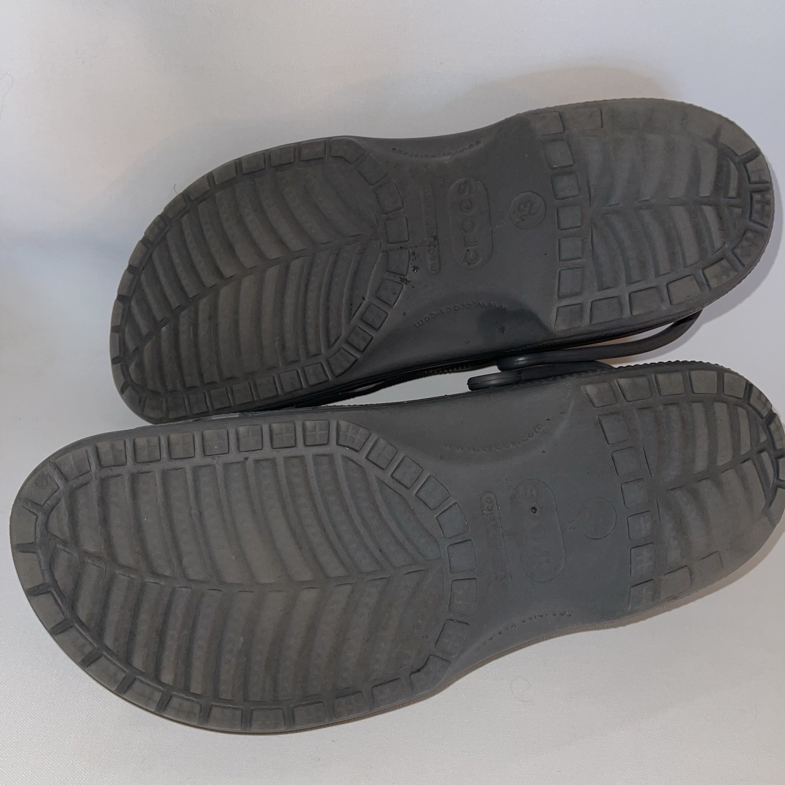 Crocs Unisex Classic Clog Slate Grey Men’s Size 13