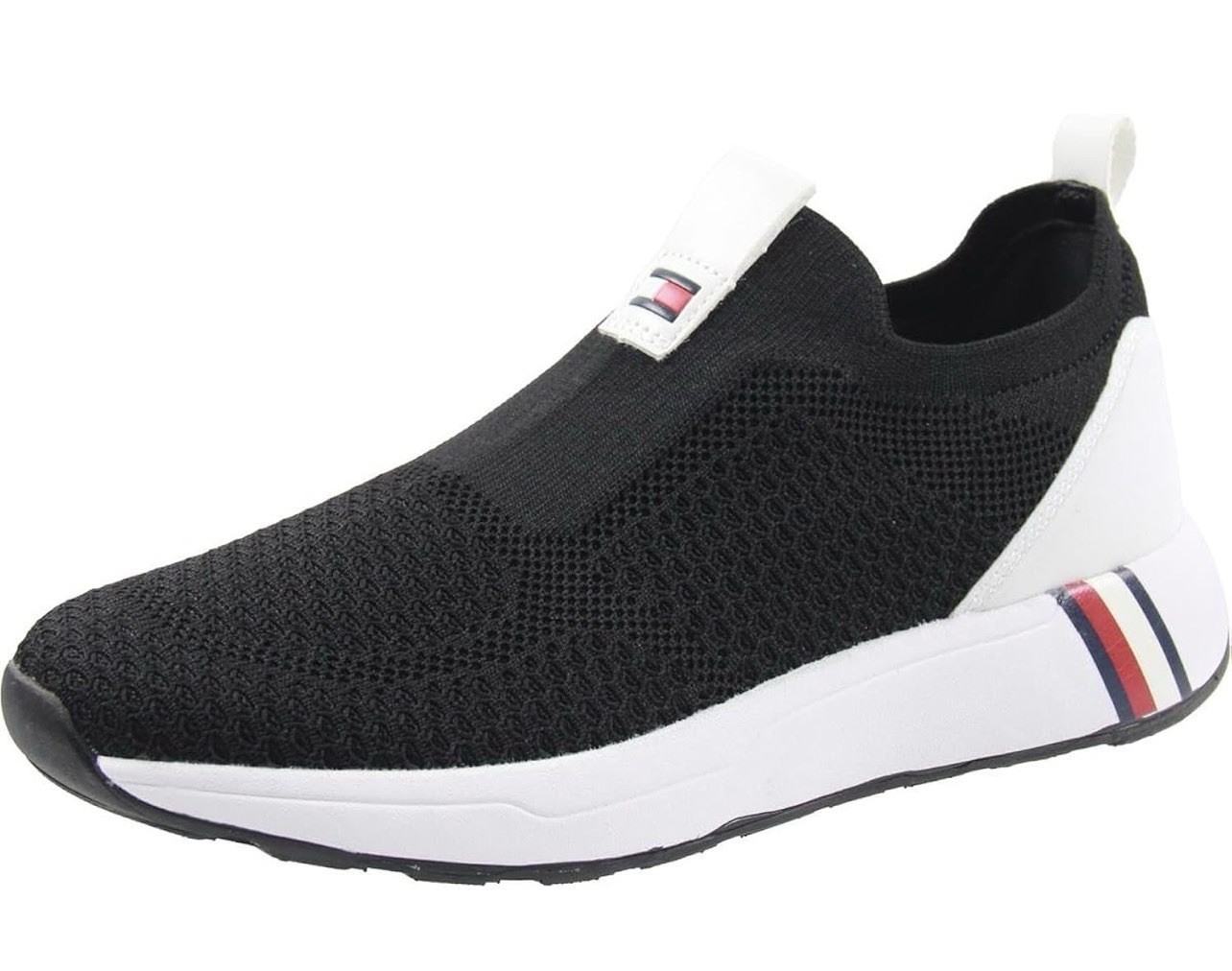 Tommy Hilfiger Adaptive Women’s Aminaz Slip On Sneakers Rubber Shoes Black Sz 9M