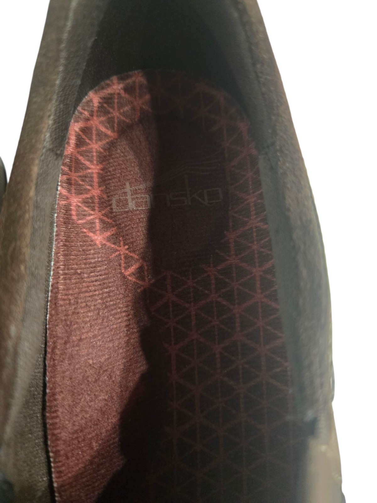 Dansko Patti Brown Nubuck Leather Comfort Virbram Sneakers Women’s 6-6.5 36